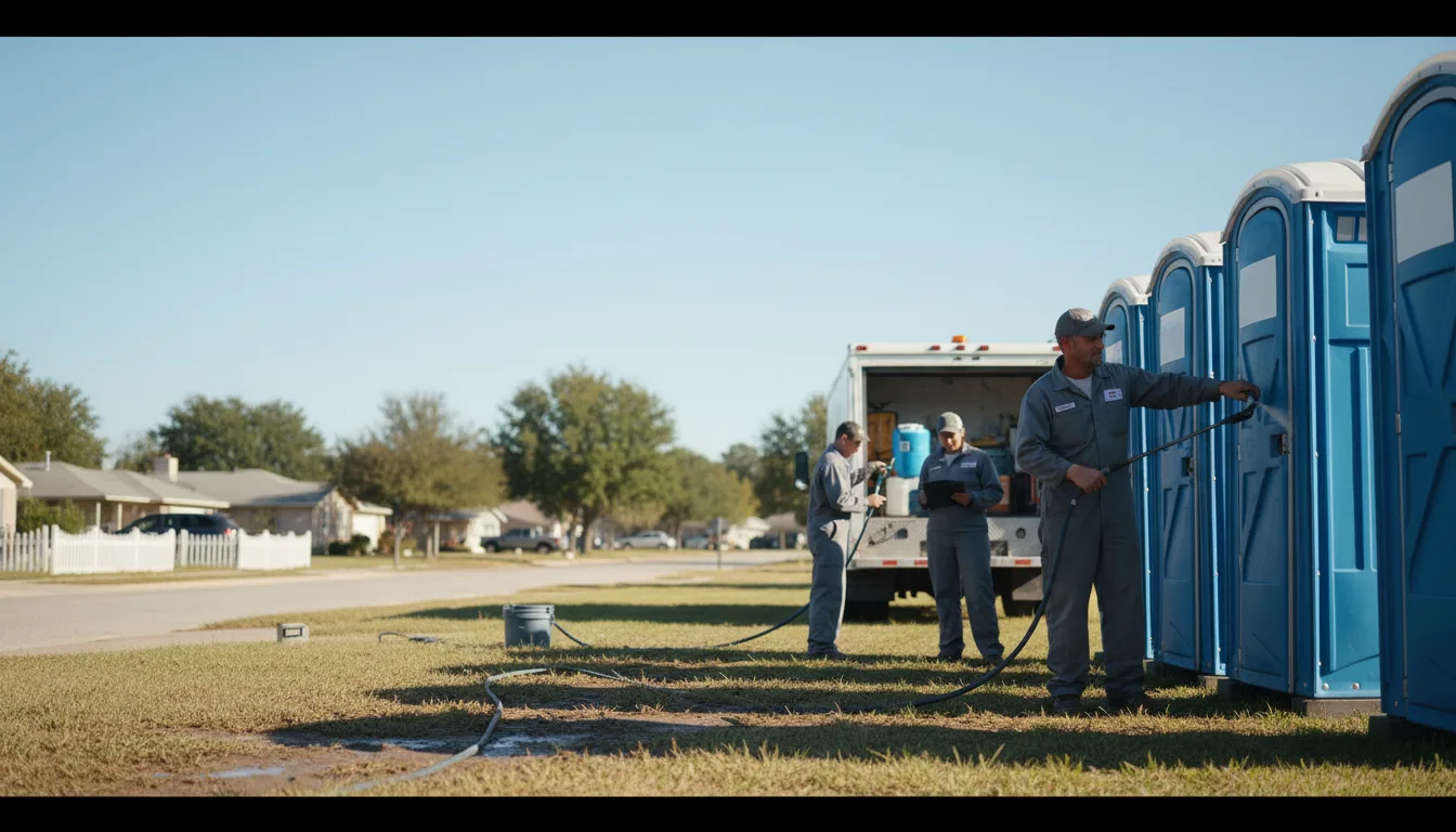 Long-Term Portable Toilet Rental in Scammon, KS near me